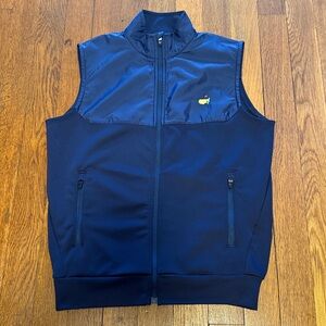 Masters Kids Navy Blue Golf Vest Size Medium